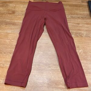 Lululemon athletica align crop - size 6